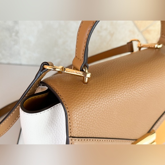 Michael Kors Whitney Medium Flap Shoulder Bag Yellow Multi - Picture 14 of 14